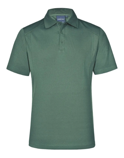 Picture of Winning Spirit, Mens Bamboo Charcoal S/S Polo